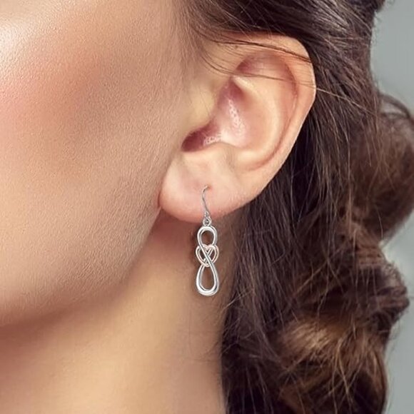 Eternal Love 925 Silver Hypoallergenic Huggie Colorful Earrings main image 0